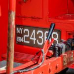 1925 Ford Fire Truck Numberplate