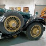 1928 Stutz Model BB Side View Spare Wheel