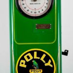 1930's "Polly Gas" Akura Sign